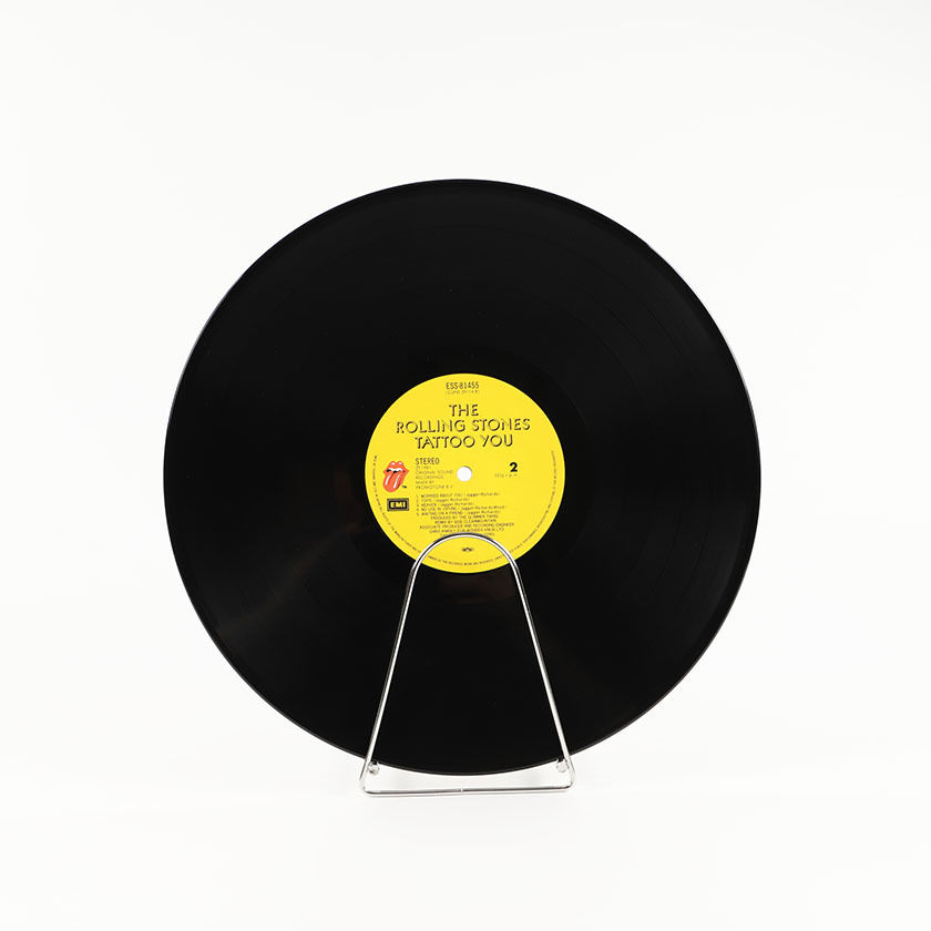 LP THE ROLLING STONES TATTOO YOU 1981年発売 10曲 / EMS-91035 帯なし (外袋 内袋交換済み) レコード専用で発送（ジャンク商品）_画像7