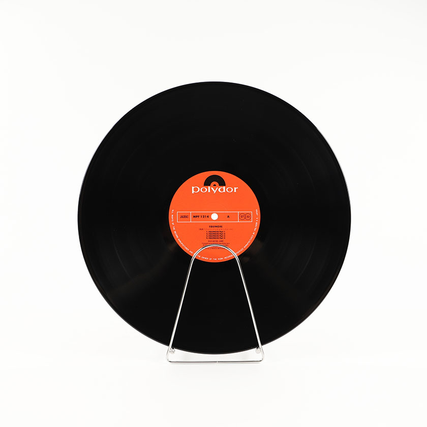 LP JEAN MICHEL JARRE EQUINOXE 1978年発売 8曲 / MPF 1214 帯なし (外袋 内袋交換済み)レコード専用ダンボールで発送（ジャンク商品）_画像3