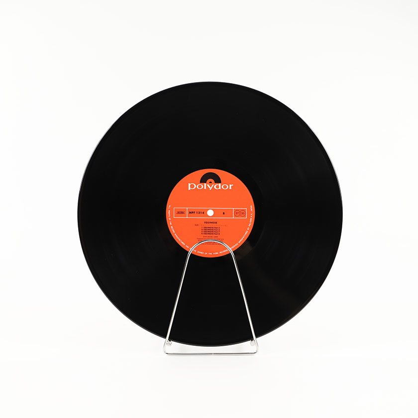 LP JEAN MICHEL JARRE EQUINOXE 1978年発売 8曲 / MPF 1214 帯なし (外袋 内袋交換済み)レコード専用ダンボールで発送（ジャンク商品）_画像5