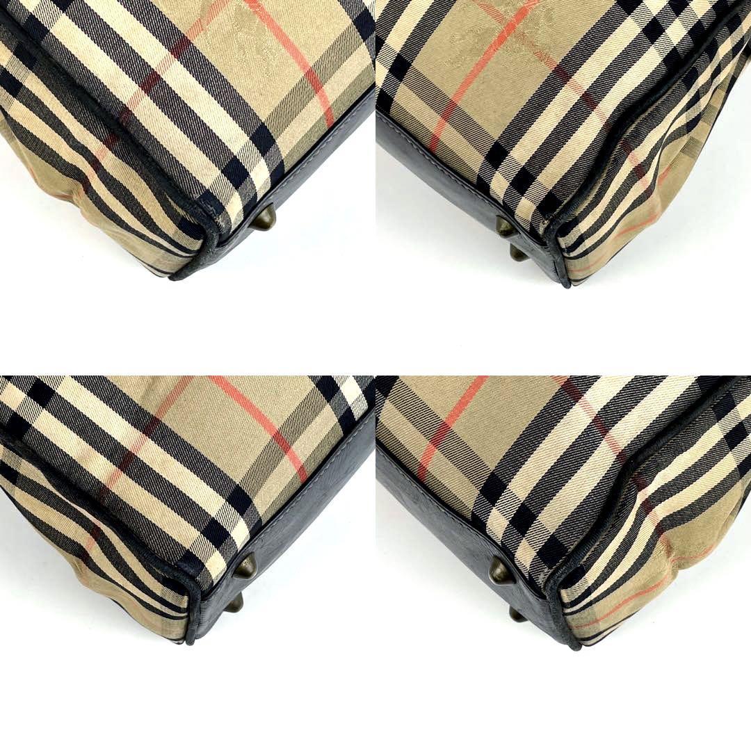 美品 BURBERRYS バーバリー ハンドバッグ シェルター ノバ 美品 BURBERRYS バーバリー ハンドバッグ シェルター ノバ