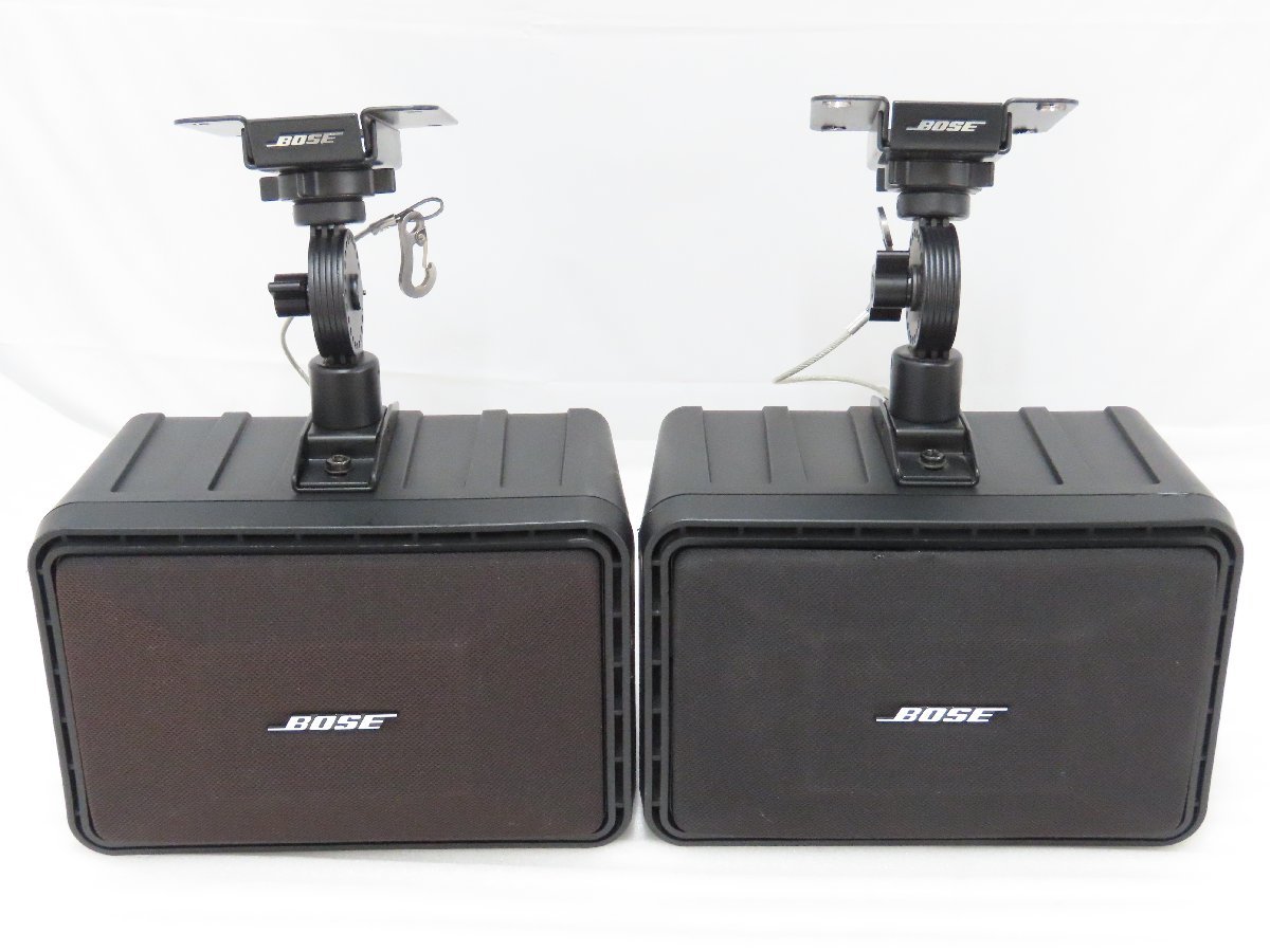 オーディオ機器 ◎100☆BOSE ボーズ スピーカー 101MM ペア 天吊り金具付き☆0726-006 ショッピング最激安 