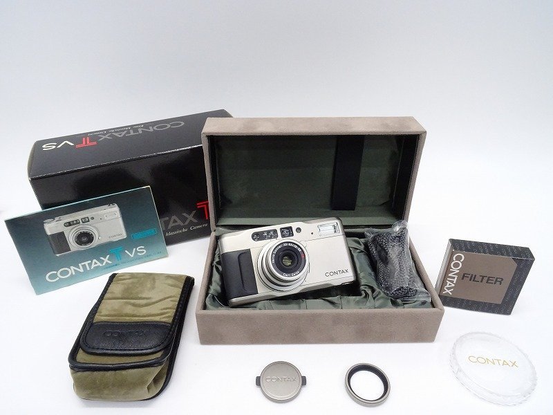 ヤフオク! - ○○【元箱付】CONTAX TVS コンパクトフィルムカメ...