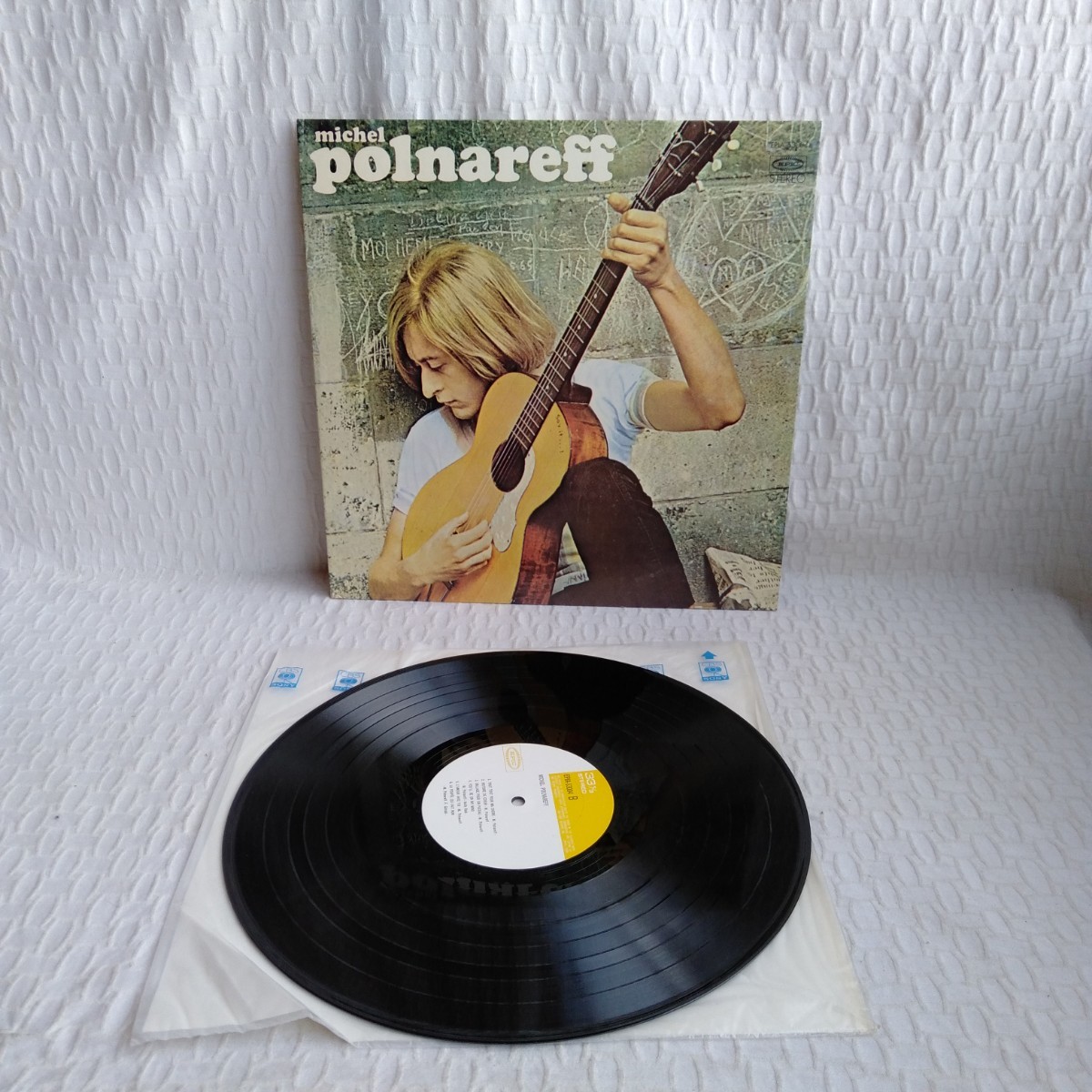 や410　MICHEL POLNAREFF　ミッシェル・ポルナレフ　愛と青春のトルバドゥール　レコード LP EP 何枚でも送料一律1,000円 再生未確認_画像3