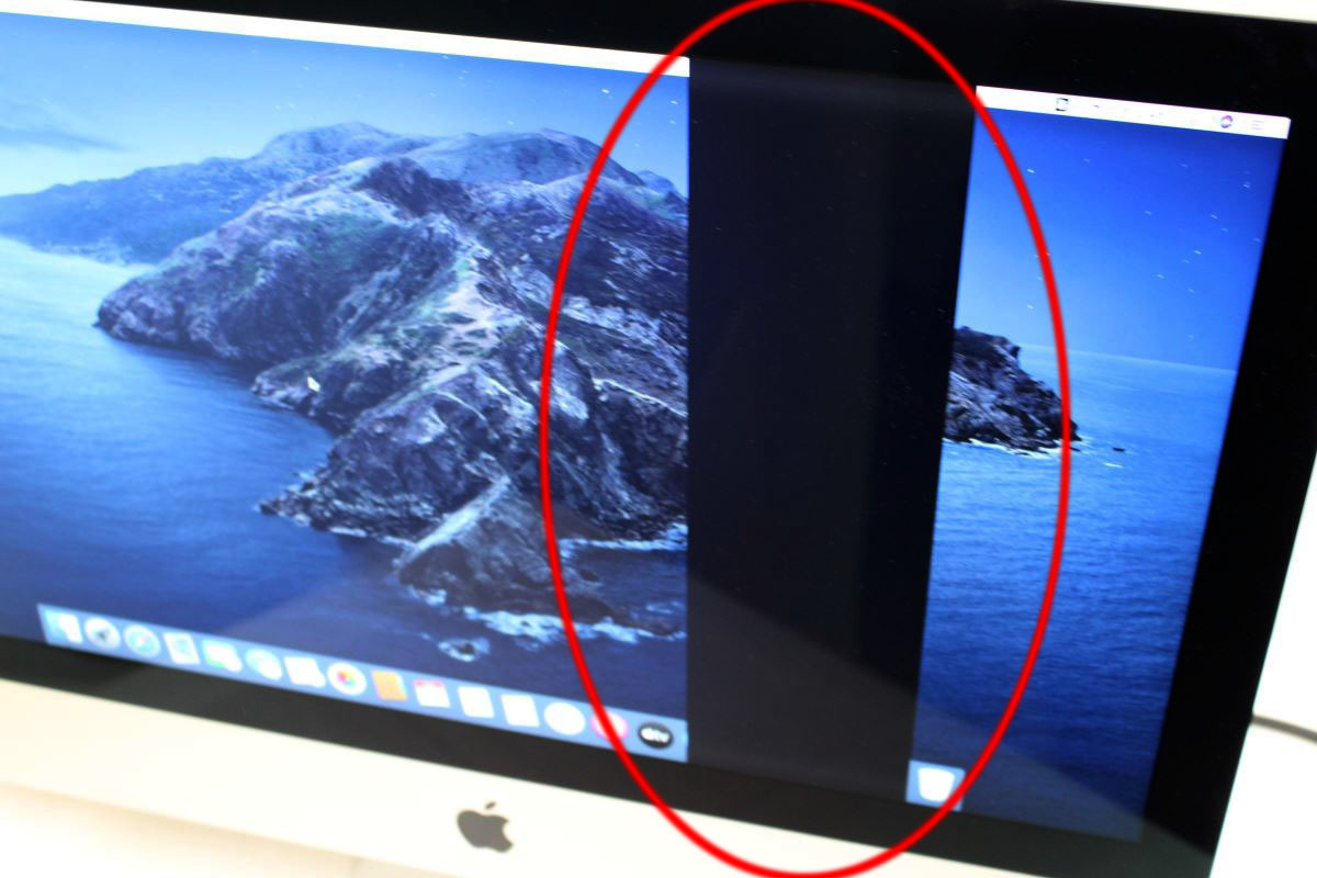 返品不可 訳あり 21.5インチ液晶一体型 Apple iMac A1418 Late 2013 ME086LL/A macOS 10.15 四世代Core i5-4570R 8GB 1TB カメラ 無線_画像2