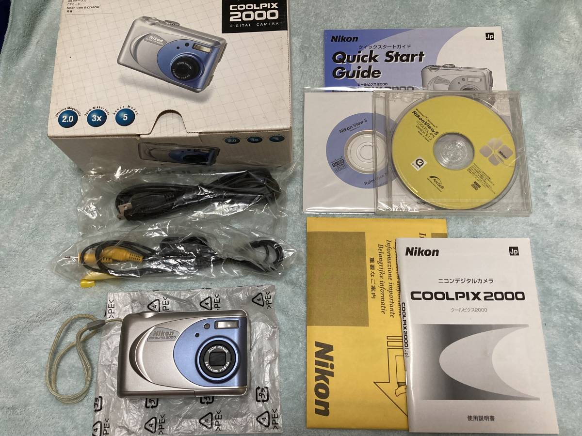 【送料無料】即決 Nikon デジタルカメラ クールピクス 2000★COOLPIX E2000