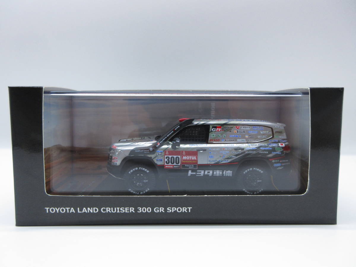 1/43 トヨタ ランドクルーザー300 GR SPORT ダカールラリー2023 トヨタ