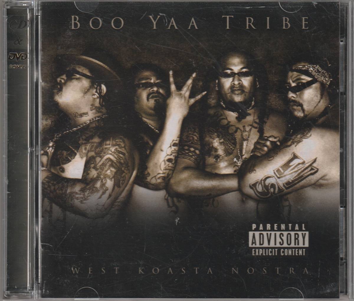 中古CD■HIPHOP/G-RAP■DVD付／BOO YAA TRIBE／West Koasta Nostra／2003年■Battlecat, Mack 10, Kurupt, Eminem, WC, Crooked I_画像1