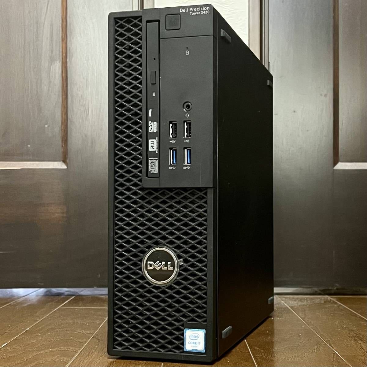 ☆4K出力☆小型☆第7世代i7-7700(4.2Gx8)/新品SSD1TB+大容量HDD2TB/大