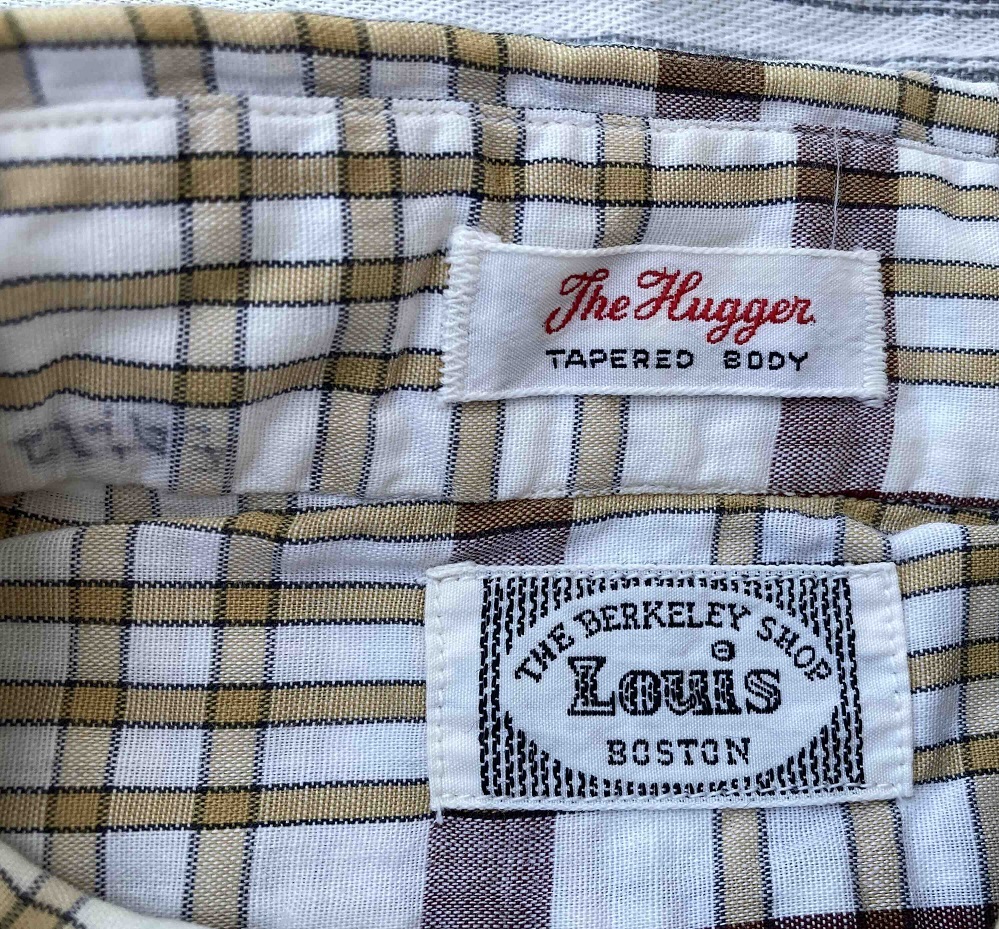 1950年代～60年代マチ付きヴィンテージ古着ボタンダウンシャツ半袖メンズMサイズ VINTAGEビンテージ1950s60s_画像3