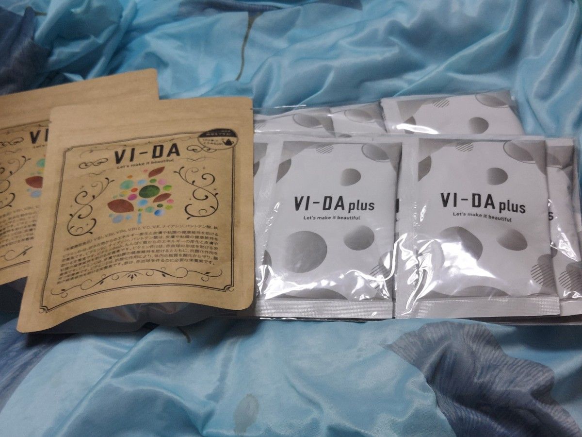 VI-DA黒糖ほうじ茶風味2袋　ヴィーダプラス10包