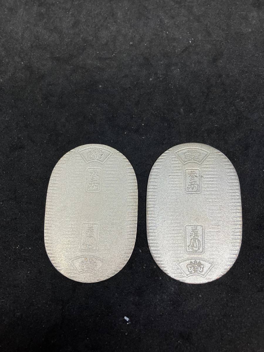 1円希少レア佐川急便純銀小判2枚約41g 現状品保管品SILVER シルバー