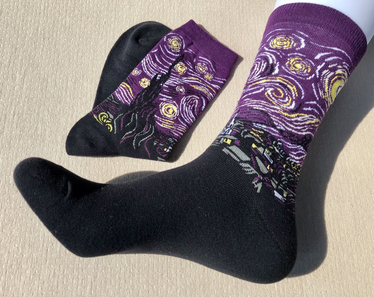  новый товар дизайн носки go ho звезда месяц ночь носки Charisma модный дезодорация . пот хлопок высота "дышит" ... высокое качество . товар 