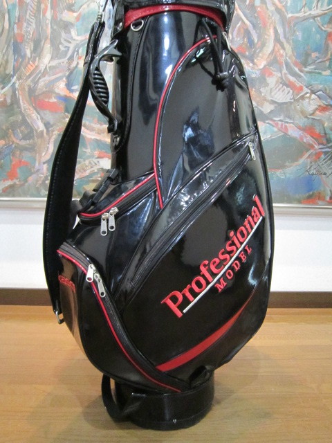 大型　Kasco Professional　Model　キャスコ　プロフェッショナルモデル　センス抜群！中大型 キャディ ゴルフバッグ