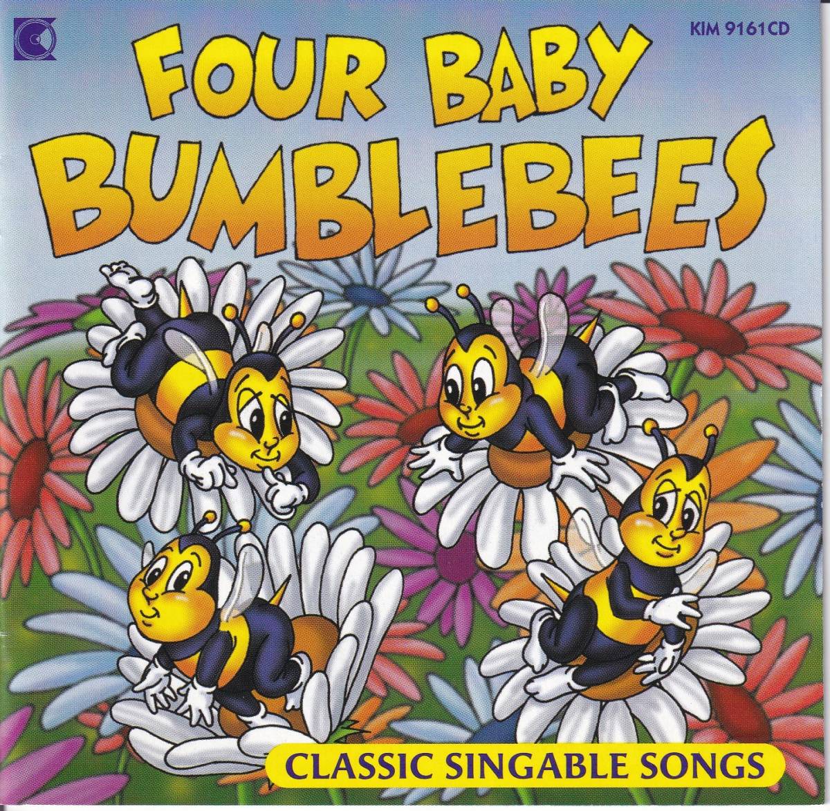 ◆◇Four Baby Bumblebees / Toddler 子供向け英語の歌　CD◇◆_画像1