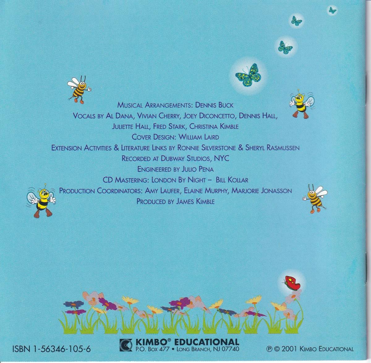 ◆◇Four Baby Bumblebees / Toddler 子供向け英語の歌　CD◇◆_画像2