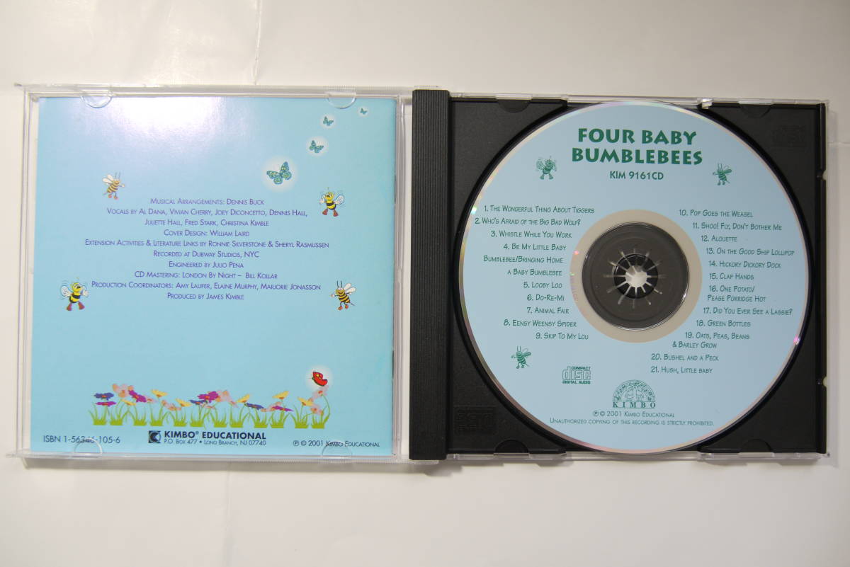 ◆◇Four Baby Bumblebees / Toddler 子供向け英語の歌　CD◇◆_画像5