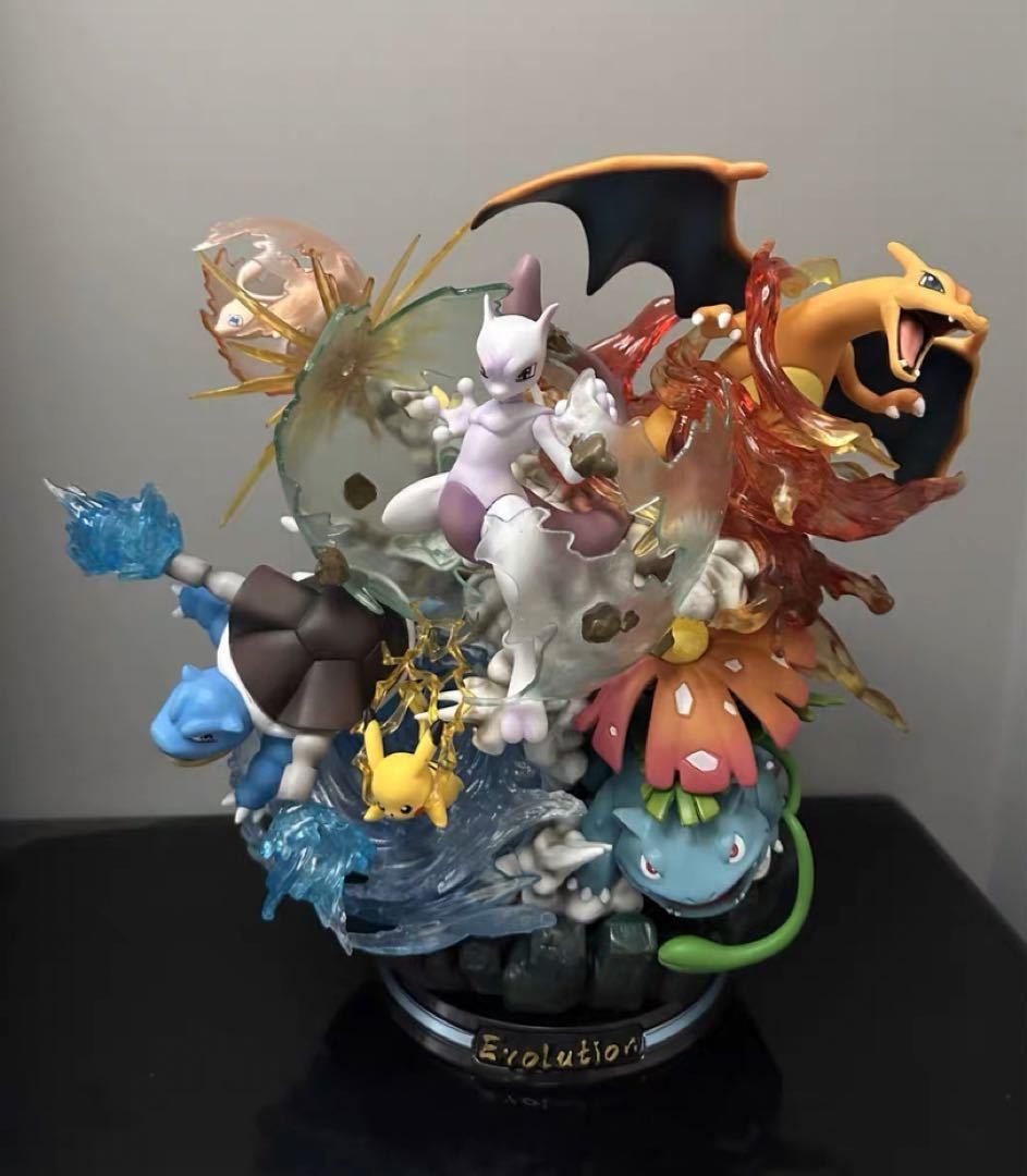  price negotiations possibility Pokemon myuu two. reverse .40cm PVC made figure 