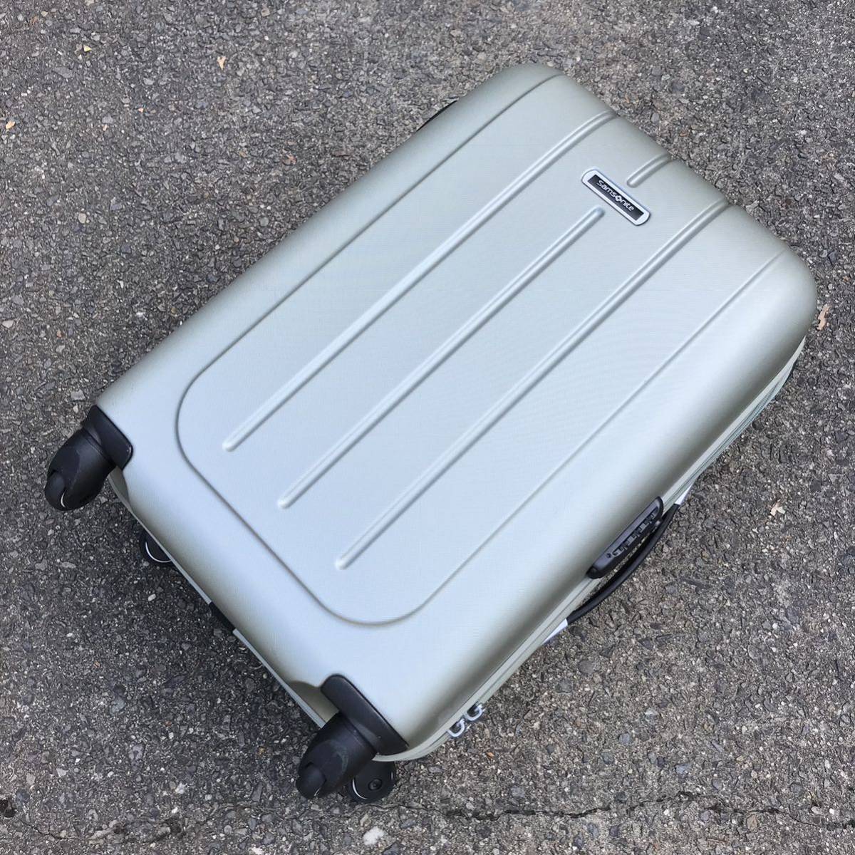 [ Samsonite ] genuine article Samsonite Carry case 4 wheel TSA lock 42L suitcase ENORMEeno-mR33 08001 travel bag traveling bag 