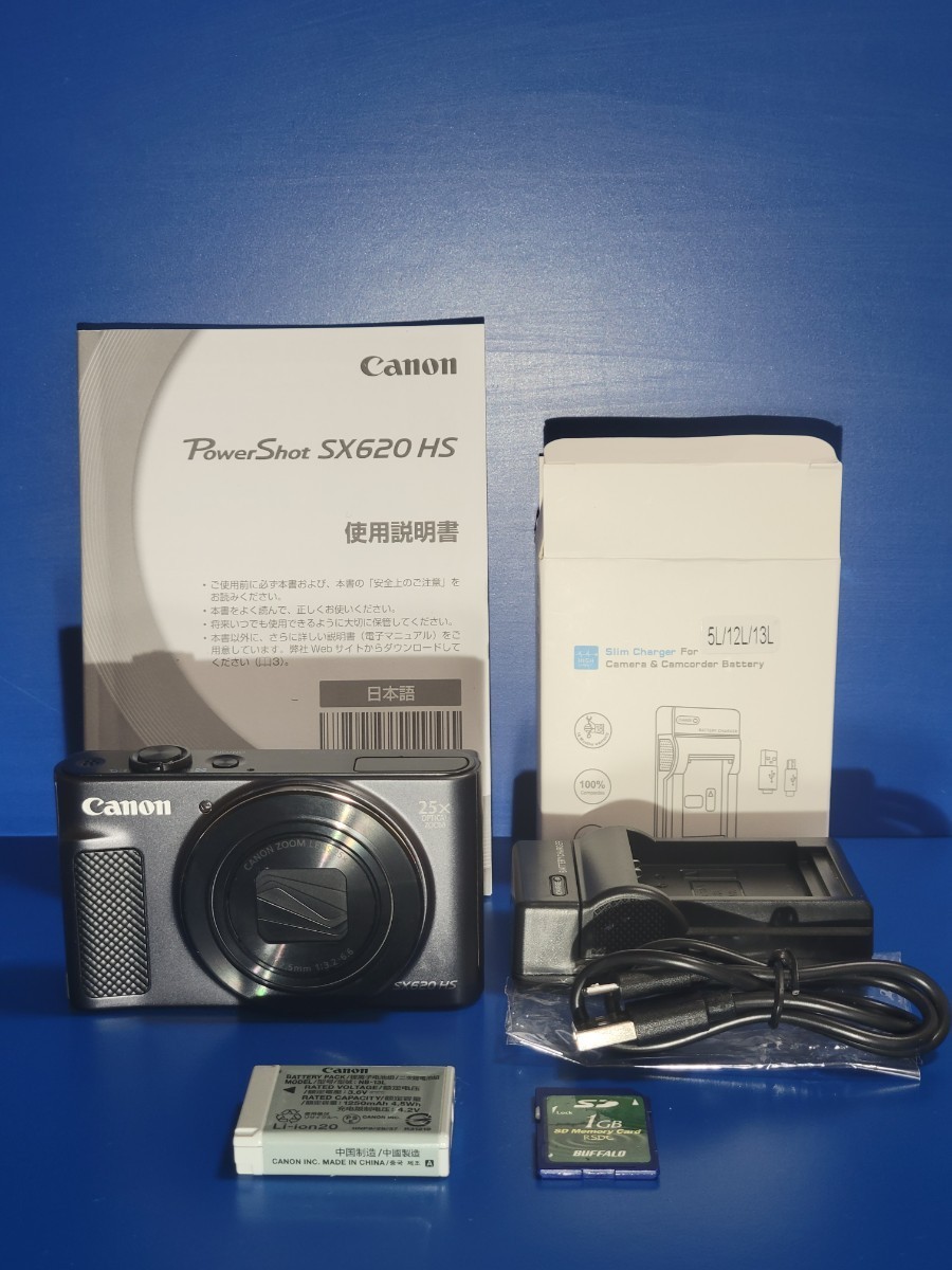 Canon キャノン PowerShot SX620 HS ブラック