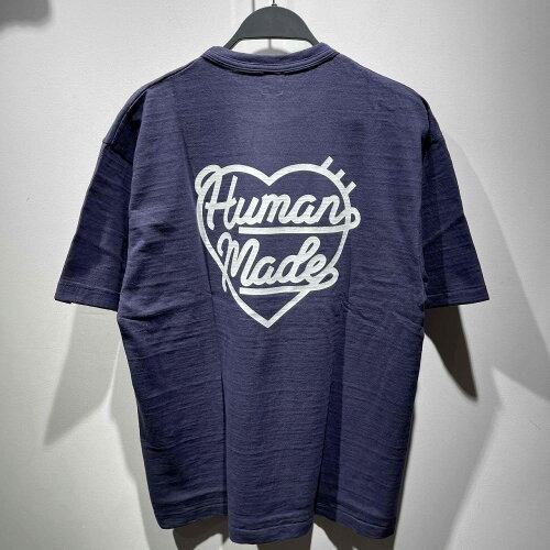 HUMAN MADE 23ss HEART BADGE T-SHIRT "NAVY" Size-XL HM26CS002 ヒューマンメイド ハートバッジ 半袖Tシャツ