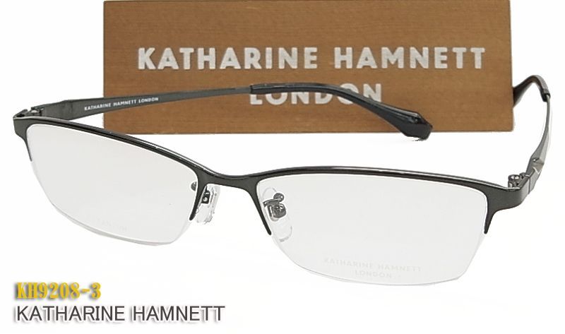 KATHARINE・HAMNETT キャサリンハムネット メガネ フレーム KH9208-3 正規品 日本製 チタン 眼鏡
