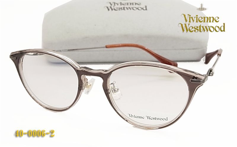 VivienneWestwood（ヴィヴィアン・ウエストウッド）眼鏡 メガネ フレーム 40-0006-2 ボストン 40-0006 c02_画像1