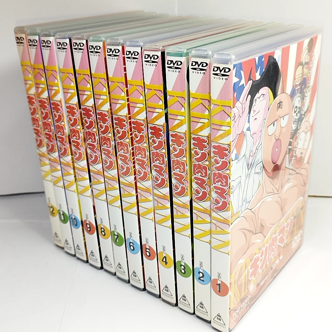 キン肉マン Vol.1~12　全12巻セット　各２枚組　２４枚　DVD