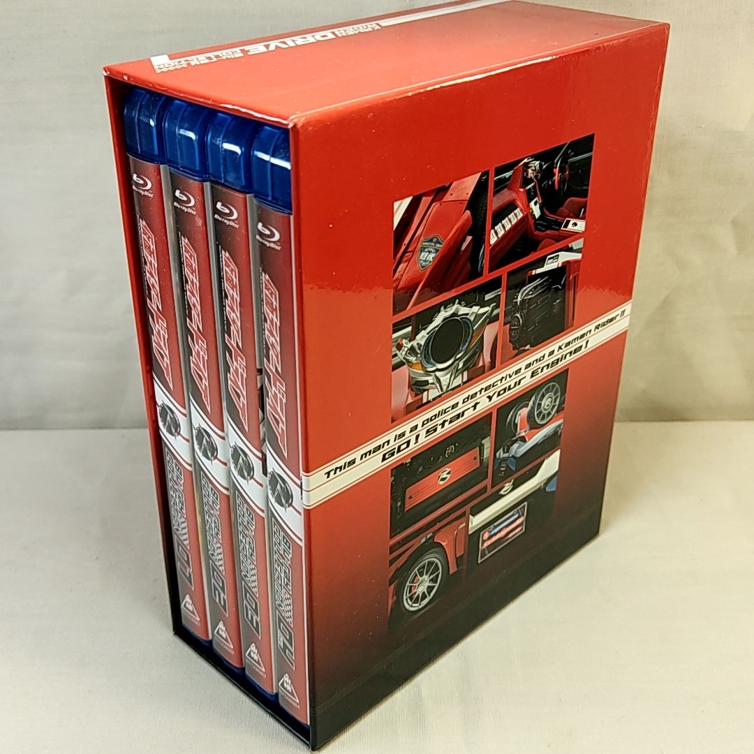  купон .3000 иен скидка бесплатная доставка Kamen Rider Drive Blu-ray COLLECTION 1~4 Blue-ray все 4 шт комплект первоначальная версия BOX есть восток . видео 