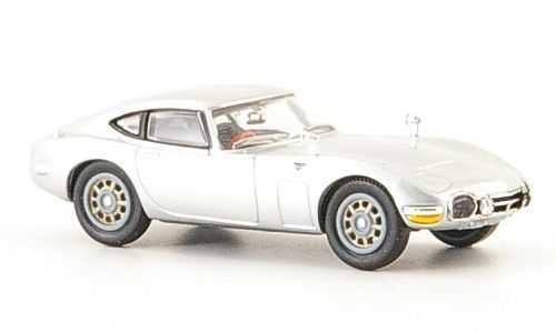 1/87 トヨタ 豊田 Silver 銀 シルバー Toyota 2000 GT RHD Ricko 60サイズ_画像1