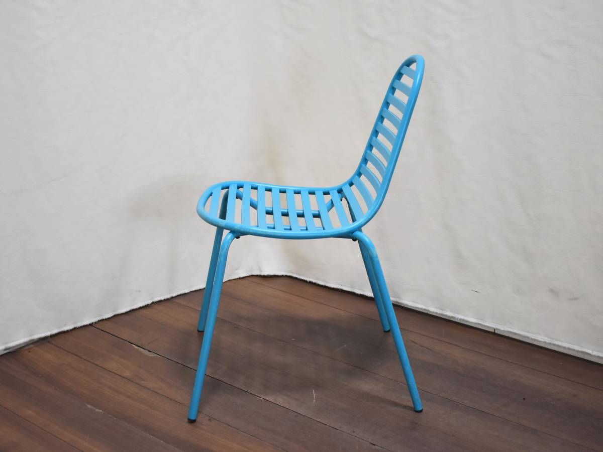 KUN Decorate Bug sidechair light blue / light blue / blue series garden chair start  King chair / indoor / outdoors / light weight [ several exhibition ]zyt1047ji50601-06