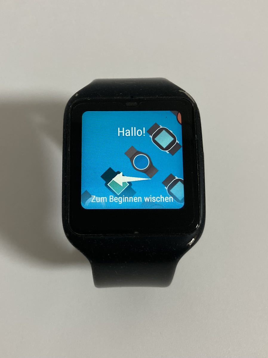 SONY SmartWatch 3 ソニー スマートウォッチ 3 ペアリング◯ 難あり