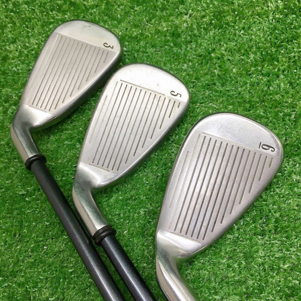 JIS-1064 callaway BIG BERTHA オリジナルカーボンシャフト AM/AT (商品説明) フレックスR アイアンセット #3.5.6.7.W.S 送料無料_画像5