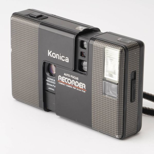 KONICAコニカ コンパクト フィルム カメラ RECORDER レコーダー-