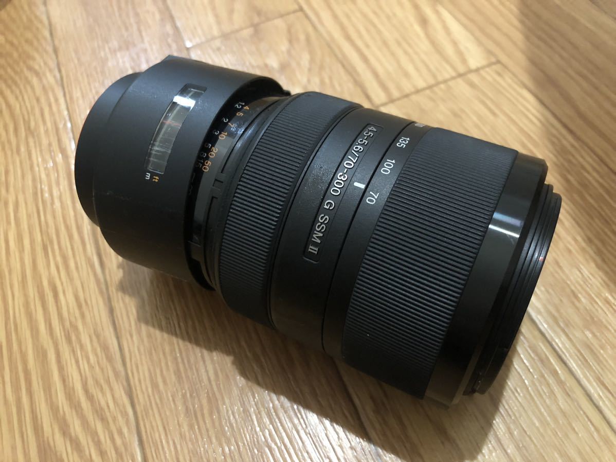 大注目 SONY 70-300mm 部品取り ジャンク ソニー II SSM G F4.5-5.6