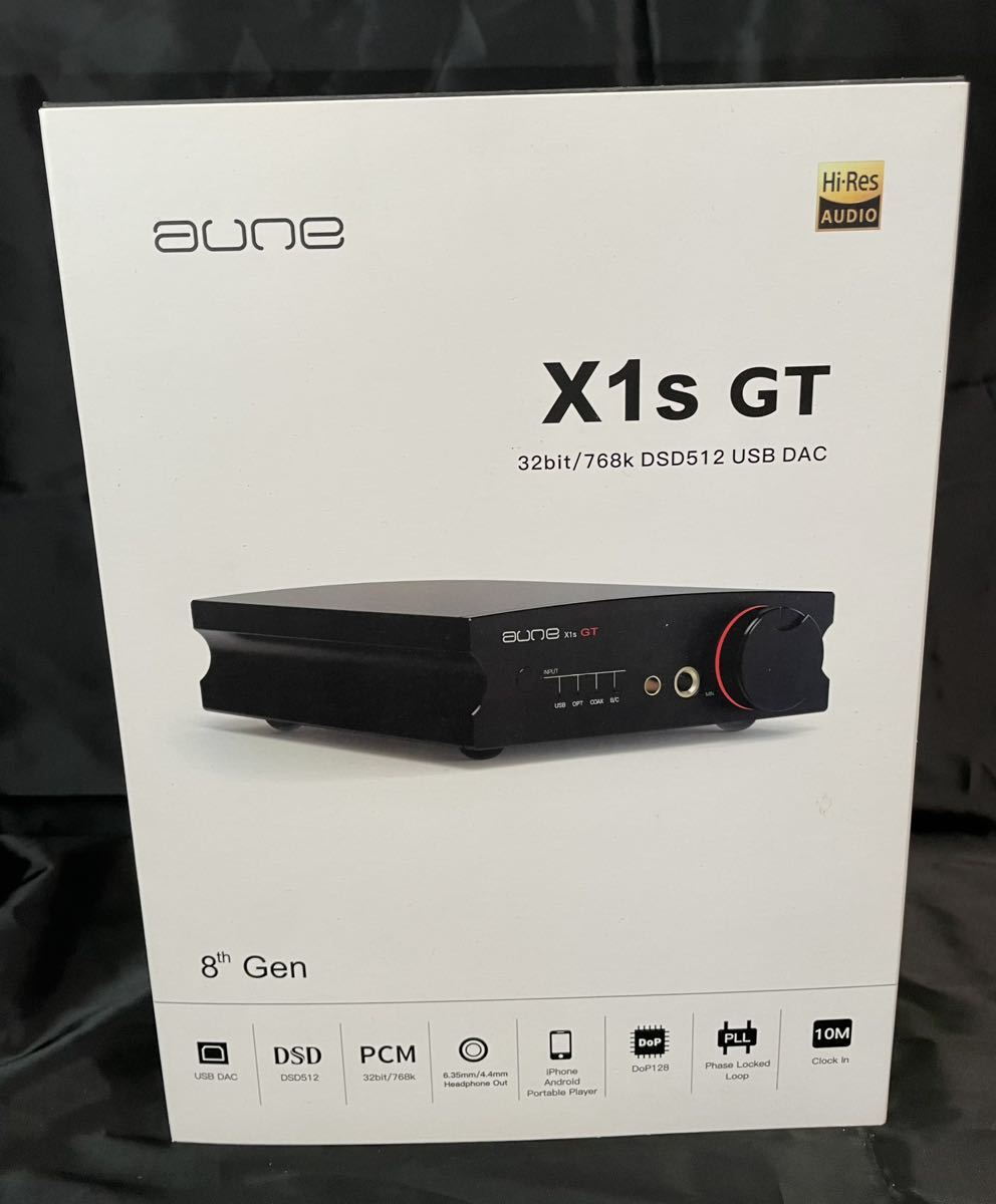 aune audio X1sGT DAC・ヘッドホンアンプ + OCXO-10Mhzクロック