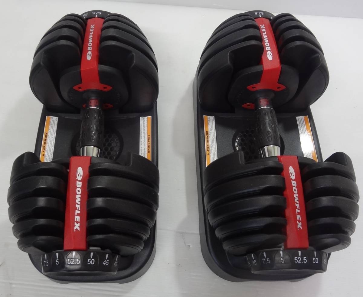 CP0991d 売り切りセール！ BOWFLEX ボウフレックス 可変式ダンベルセット 552i スタンド付 店頭受渡限定 大阪・茨木市_画像1