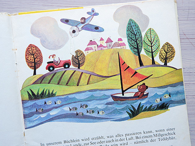 * Germany / Vintage picture book /...!...!*1976 year / German / Poland issue / foreign book picture book / secondhand book *