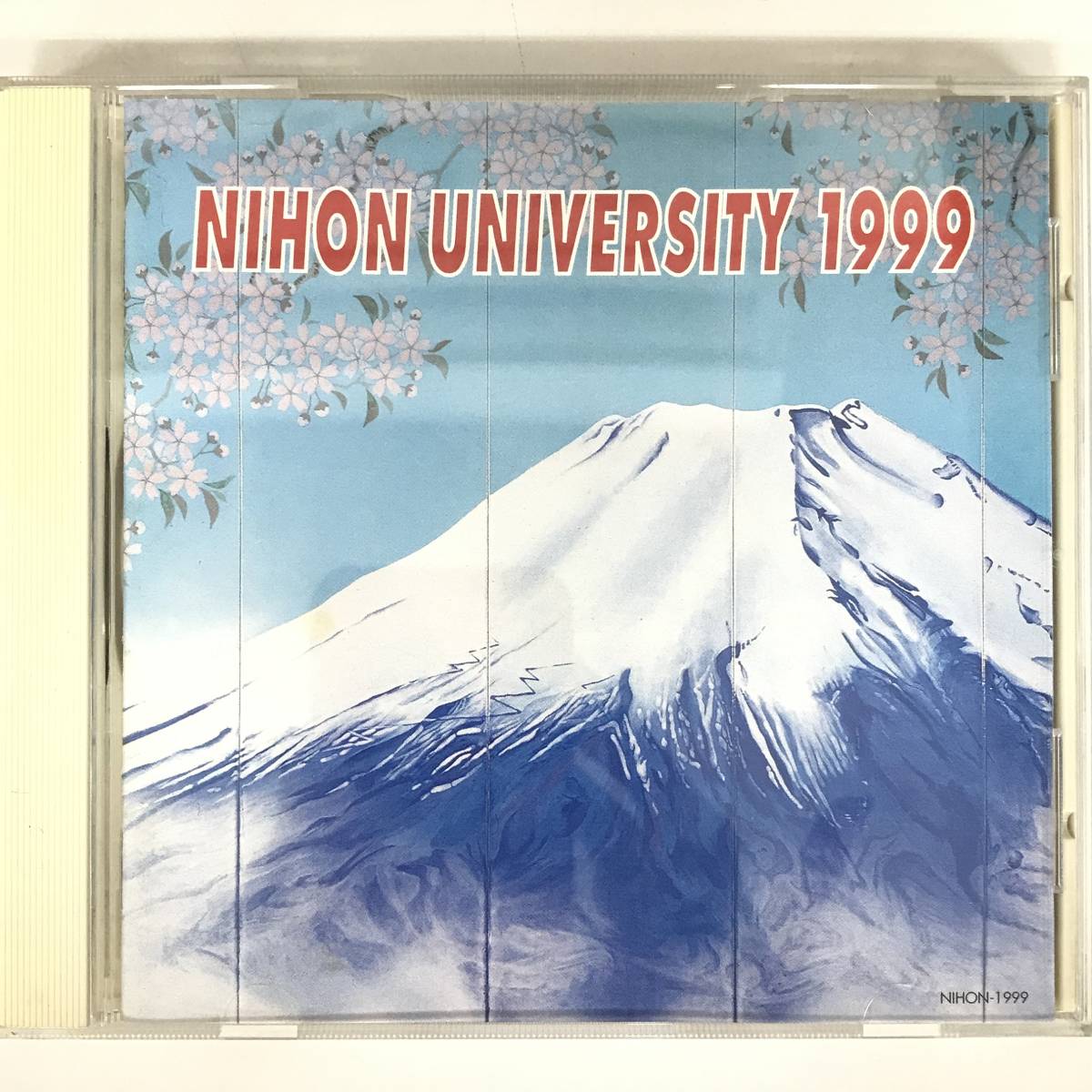 BNC11/25 CD 日本大学歌集 NIHON UNIVERSITY 1999 日大 校歌 日本大学応援歌 賛歌 日大節 行進曲 中古 NHON-1999 1999年の画像1
