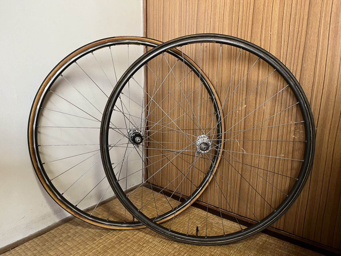 日本初の シマノデュラエース7S マビックGL330ホイール パーツ