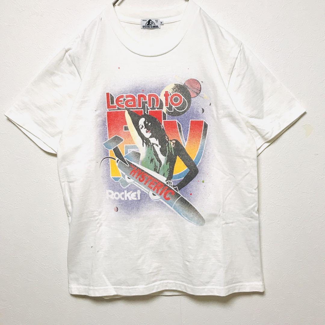 売れ筋半額 ヒステリックグラマー×プレイボーイコラボTシャツ　Mサイズ　ホワイト