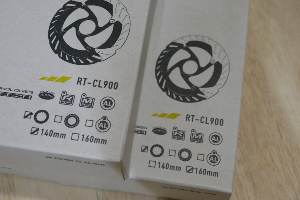 高速配送 RT-CL900 SHIMANO 140/160mm 2枚セット 内セレーション