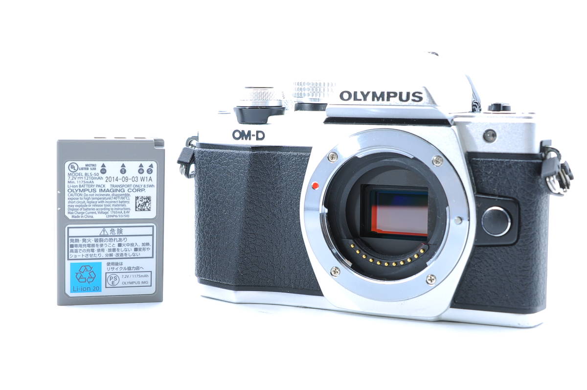 ☆実用並品☆ オリンパス OLYMPUS OM-D E-M10 Mark II ボディ シルバー