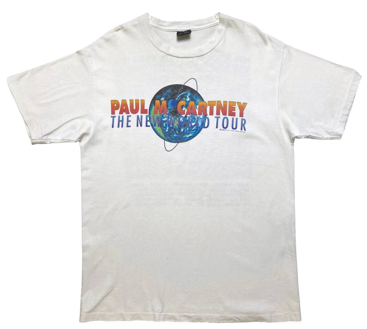 90s Paul McCarteny トラビススコット着用 ACMEボディ Tシャツ ポールマッカートニー ビートルズ Beatles ビンテージ 1993年の画像2