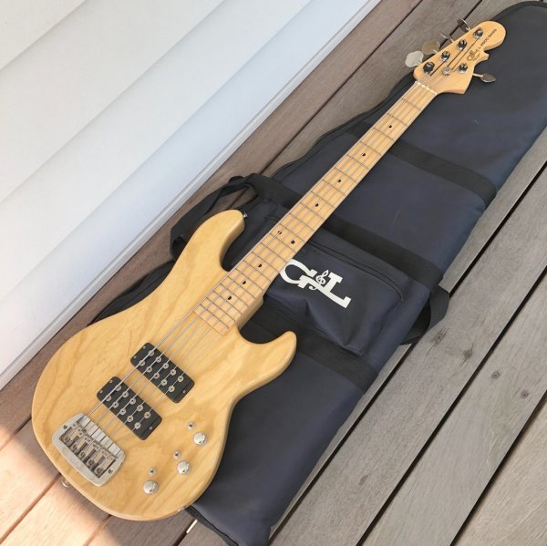 Yahoo!オークション - メンテ済 美品 G&L L-2500 BASS TRIBU...