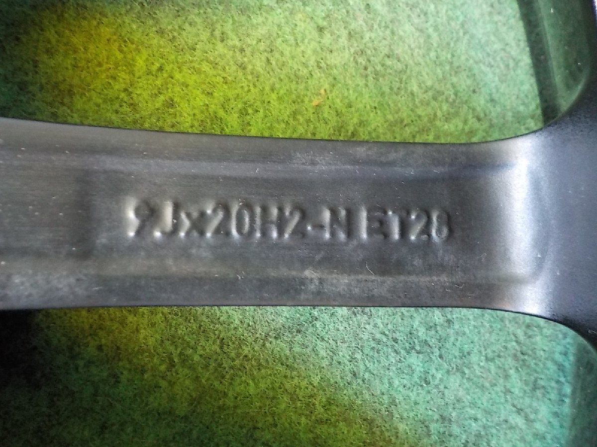 K20014c メルセデスベンツ Ｗ２５７ ＣＬＳクラス 純正 ＡＭＧ リア １本のみ ９Ｊ×２０ ＋２８ ＰＣＤ１１２ ５穴_画像9