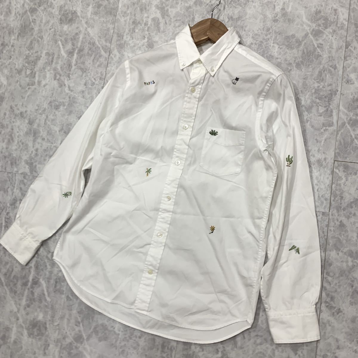 VV * 日本製 '高級紳士服' PAPAS + パパス プラス 長袖 JChere雅虎