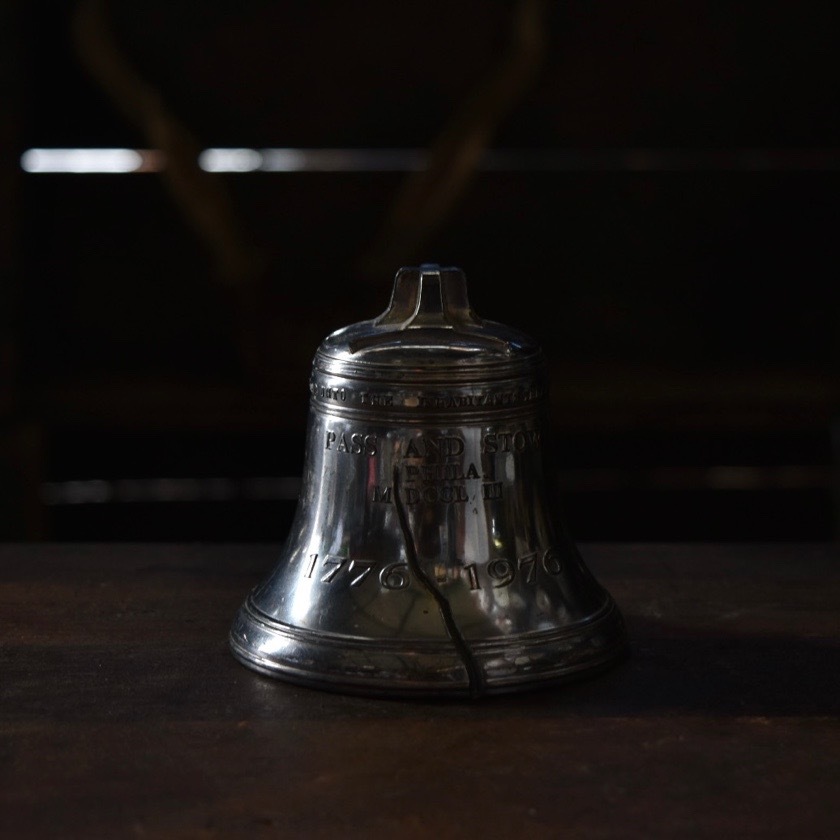 Vintage USA Piggy Bank \'Liberty Bell\' アメリカ アンティーク ヴィンテージ 貯金箱 コインバンク マネーバンク 置物 インテリア Y-1382