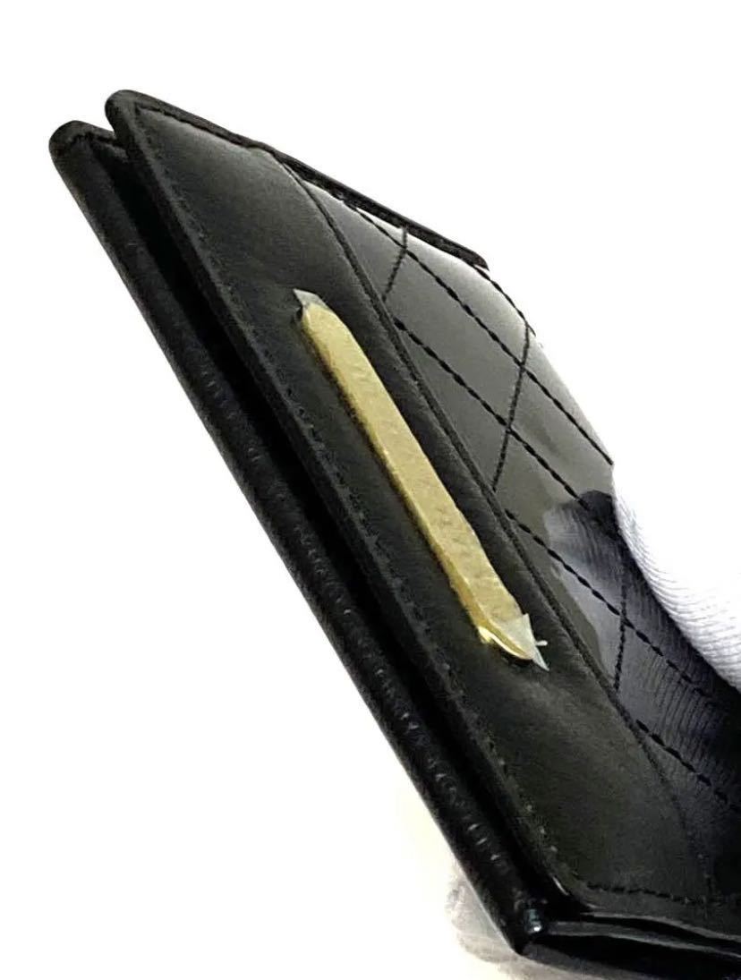 BURBERRY バーバリー 名刺入れ カードケース ブラック 金具ロゴ☆美品