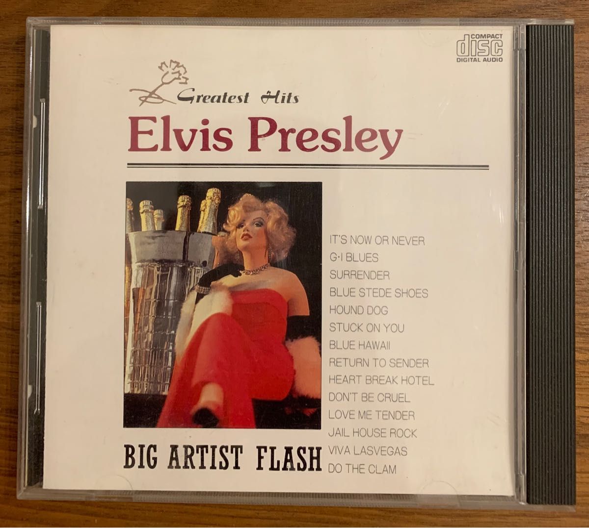 CD. エルビスプレスリ Elvis Presley GREATEST HITS   BIG ARTIST FLASH