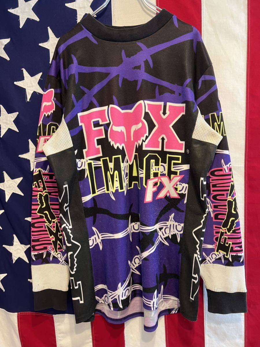 ☆FOX RACING☆フォックスレーシング☆90s☆USA製☆プロテクター付き